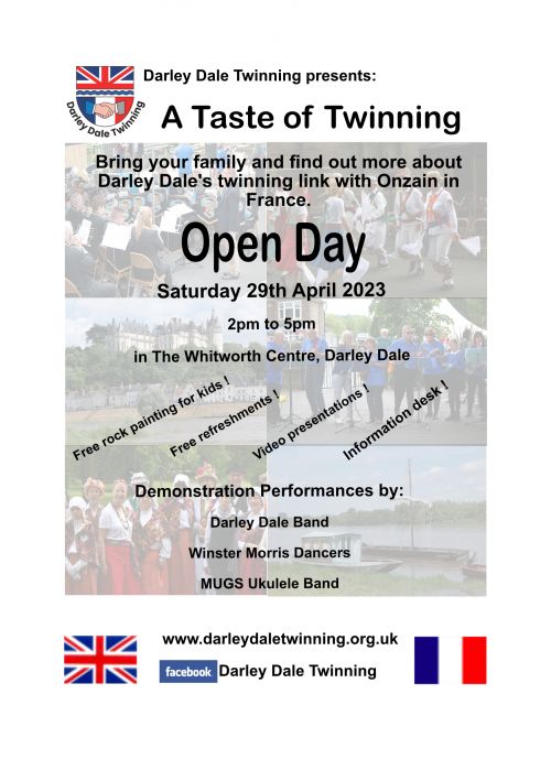 Twinning Open Day Flyer 